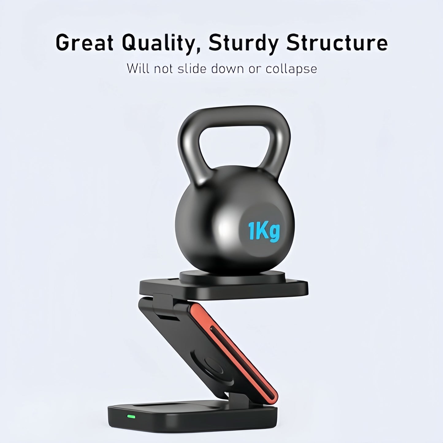 15W Magnetic 3-in-1 Wireless Charging Station