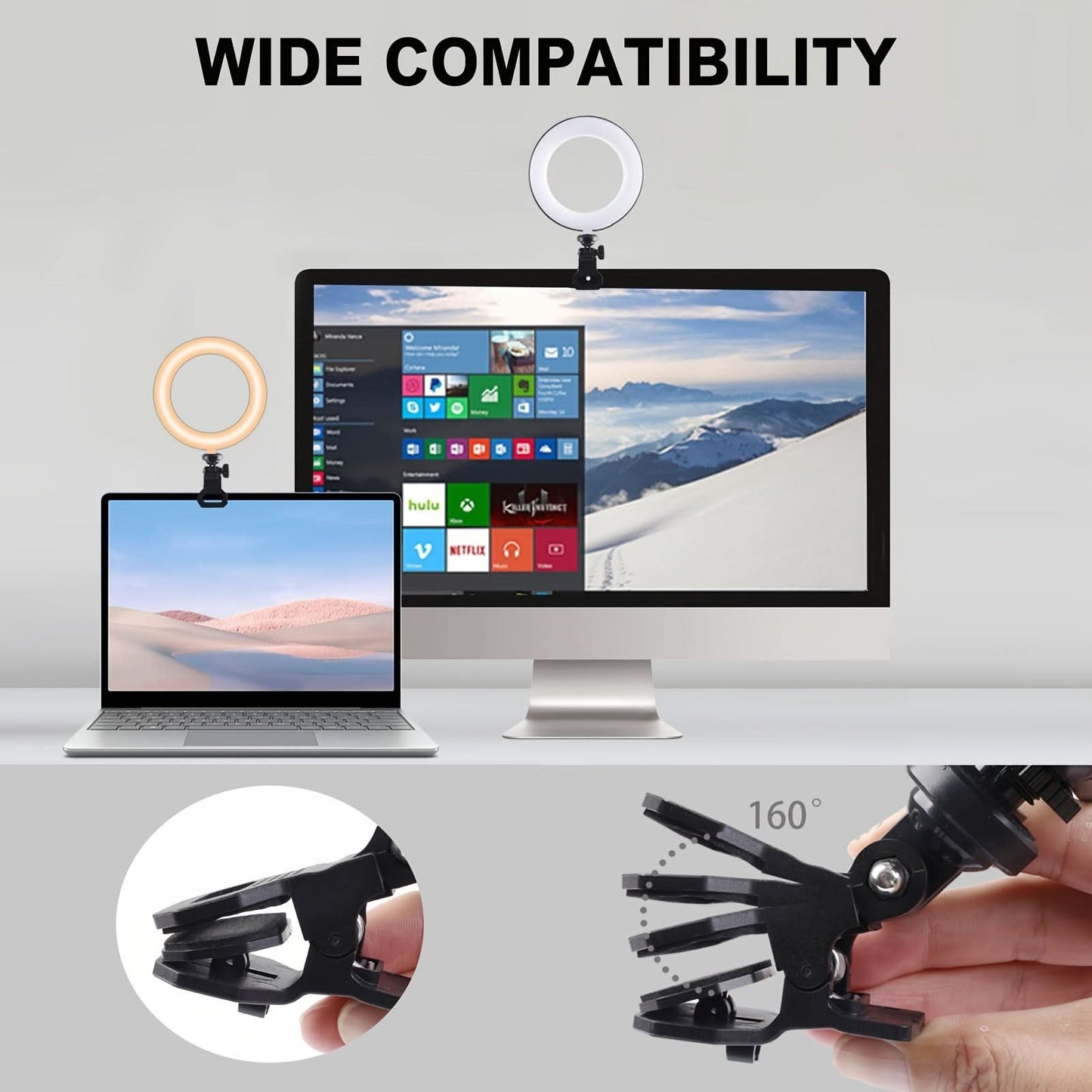 USB-Powered Video Conference Lighting Kit