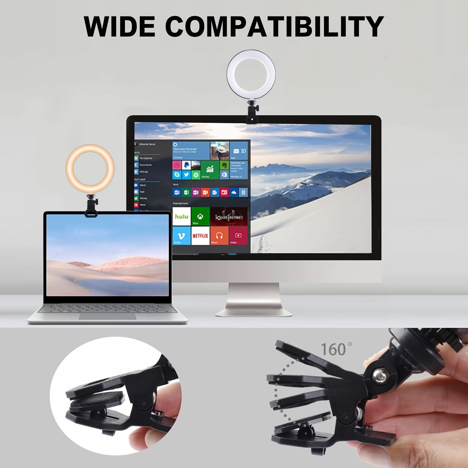 USB-Powered Video Conference Lighting Kit