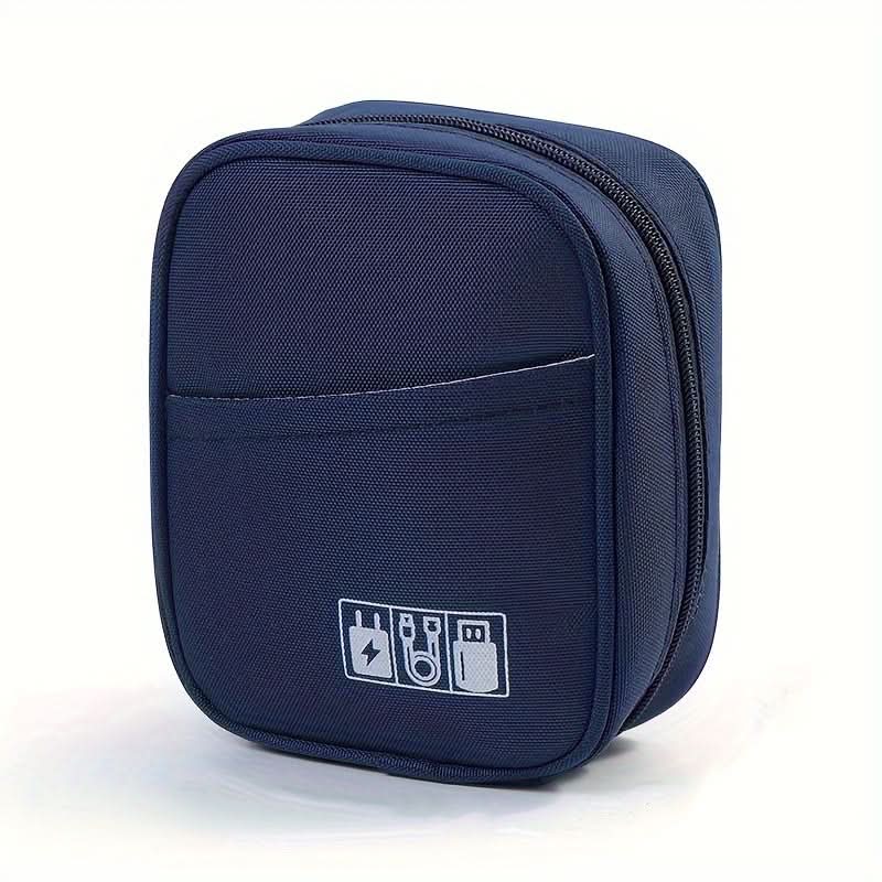 Waterproof Travel Cable Organizer Bag – Portable Storage for Earbuds, USB & Power Bank