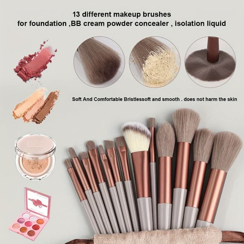 Makeup Brush Set with Soft Blending Make Up Brushes