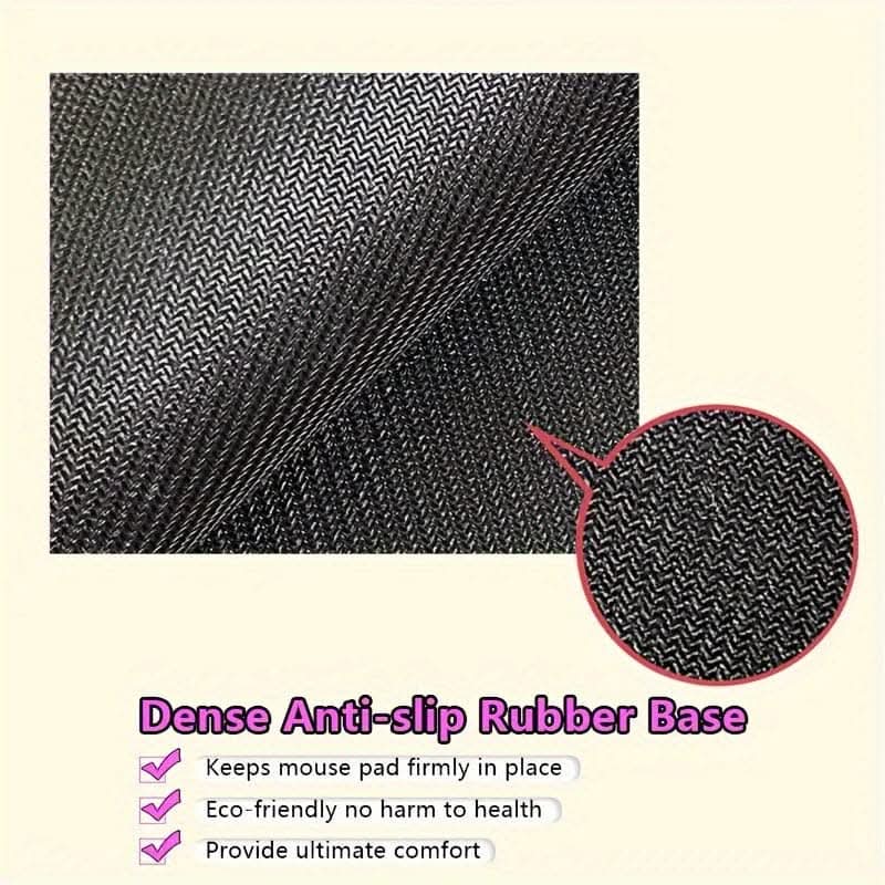 Water-Resistant Non-Slip Mouse Pad for Productivity