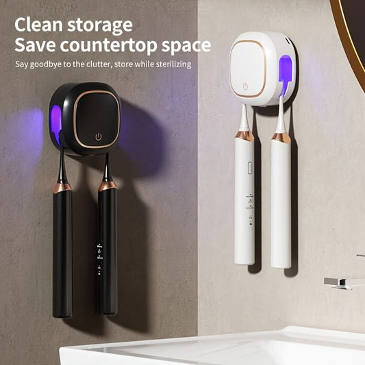 Wall-Mounted UV Toothbrush Sterilizer with USB