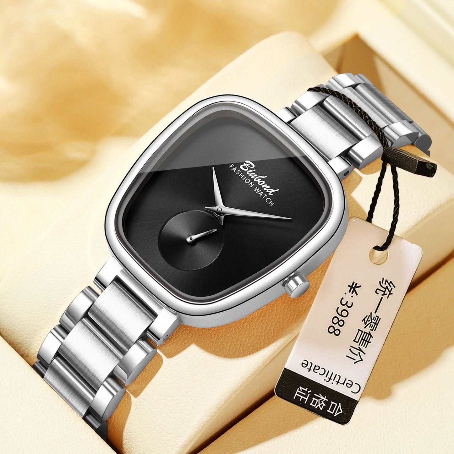 Binbond Waterproof Stainless Steel Quartz Watch for women & Girls