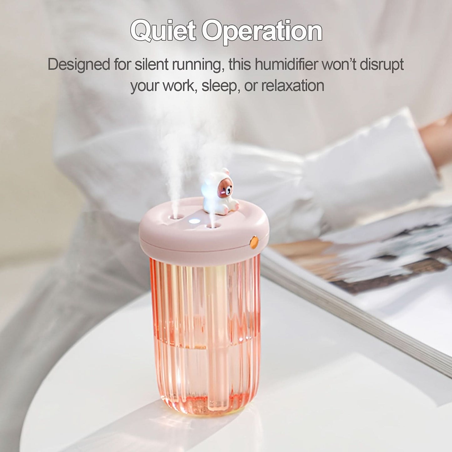 Bear USB Humidifier with Night Light
