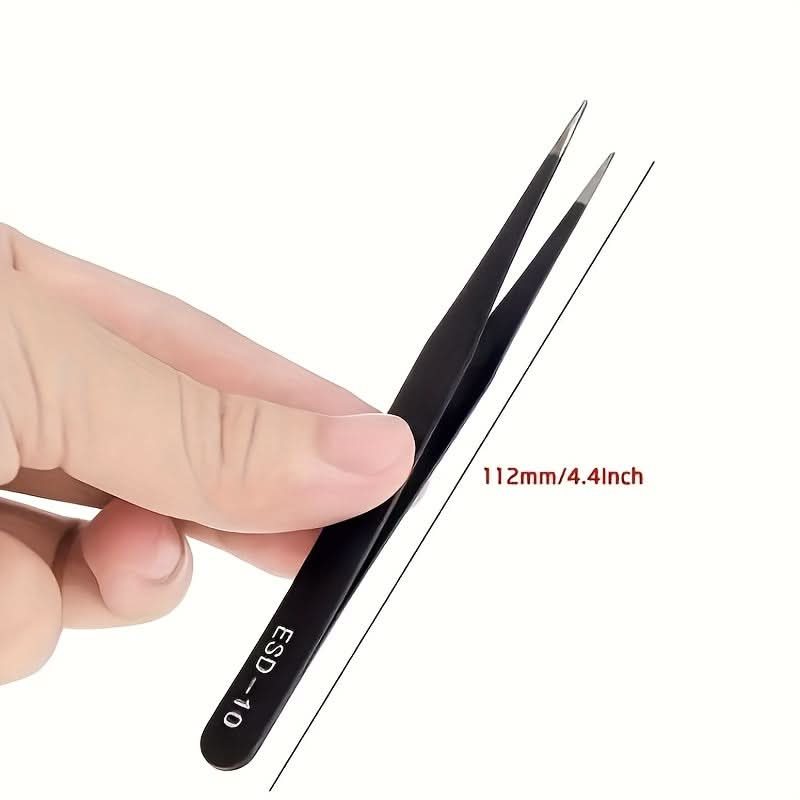 6-Piece Precision Tweezers Set for Phone Repair