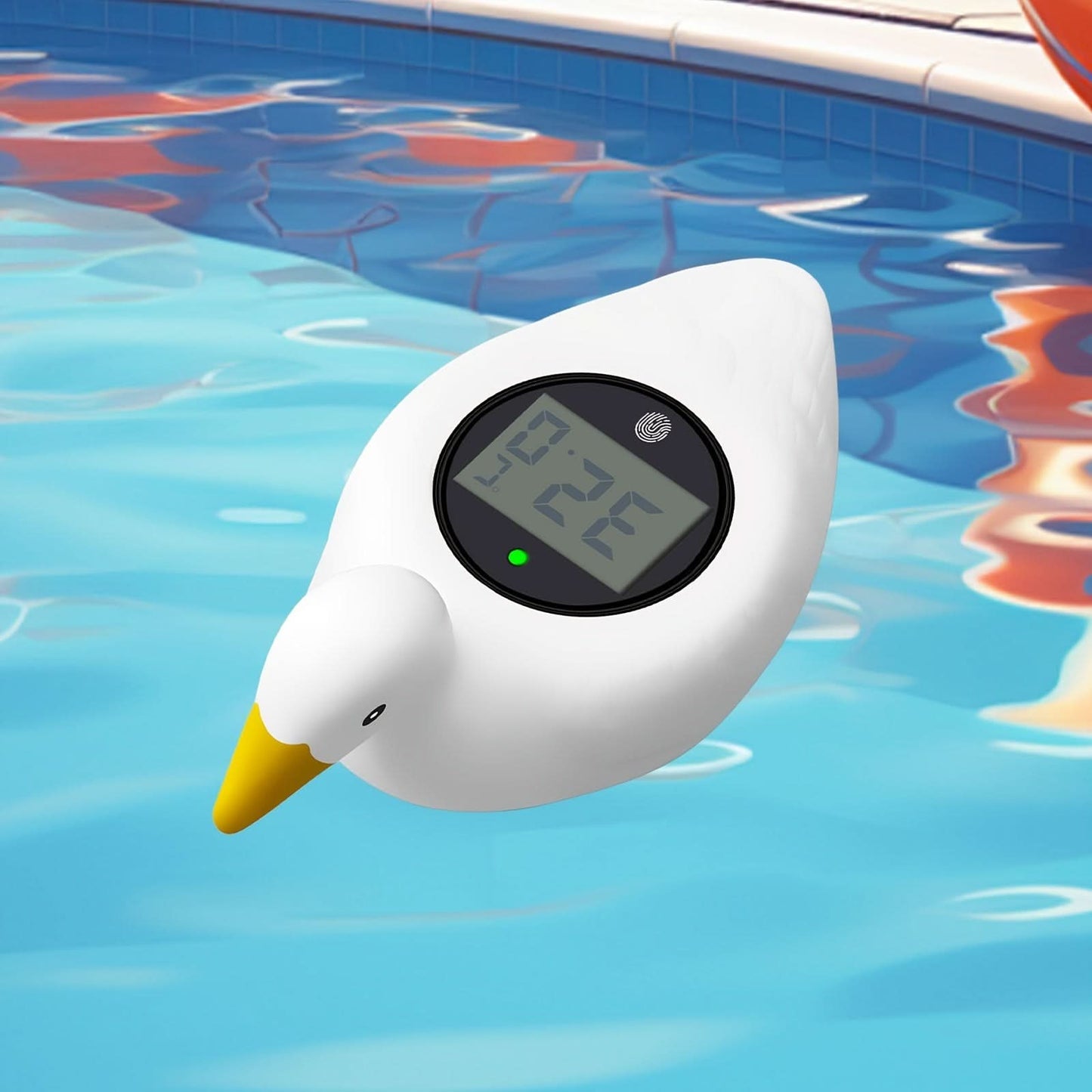 Baby Duck Floating Bath Thermometer – Safe Water Temperature Monitor for Infants
