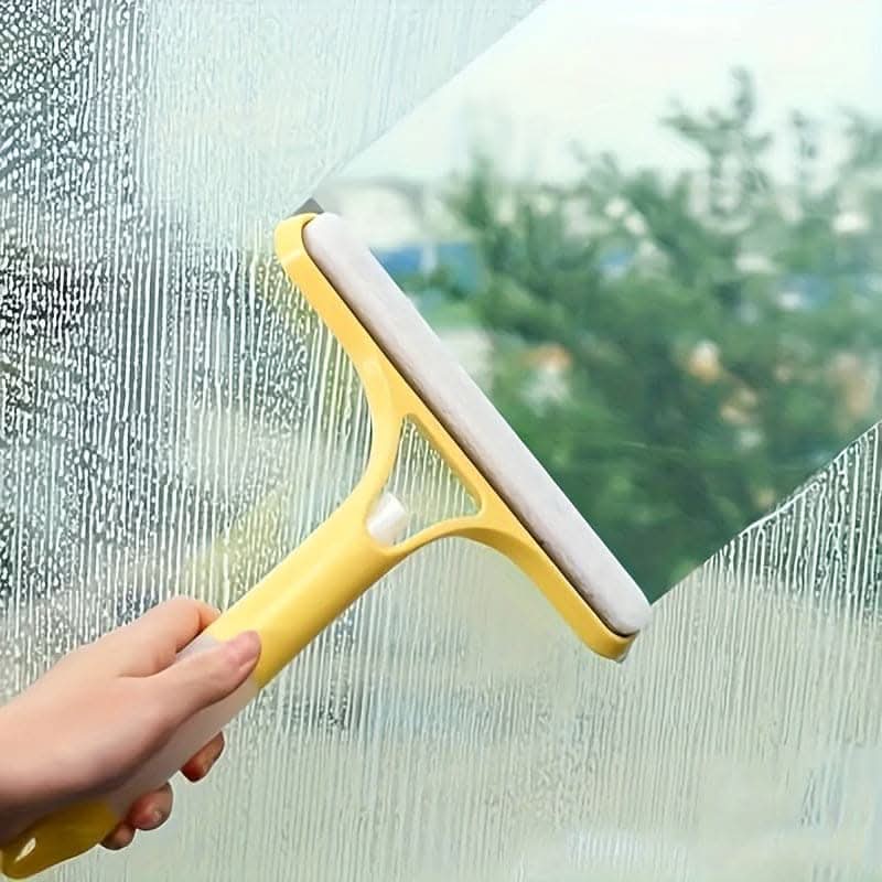 3-in-1 Glass Wiper Scraper Squeegee Spray