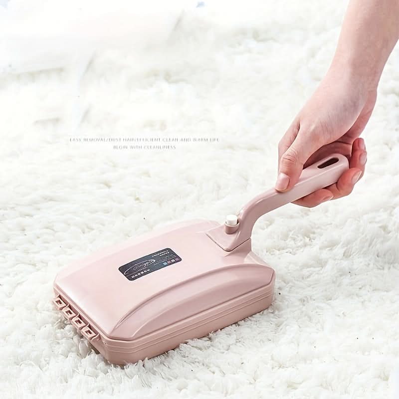 Handheld Roller Dust Remover Brush - Manual Lint & Pet Hair Cleaning Tool