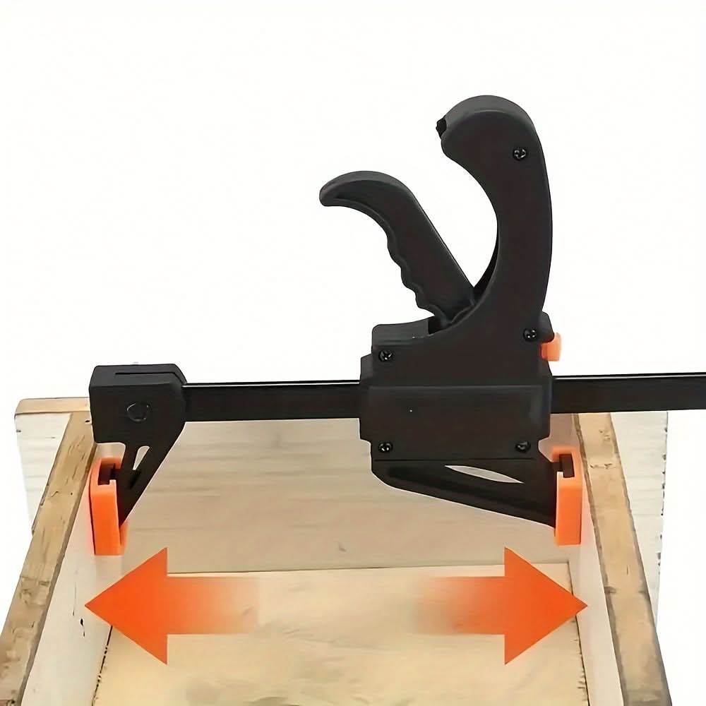 5-Pack 4-Inch F Clamps – Quick-Release Ratchet Clamps