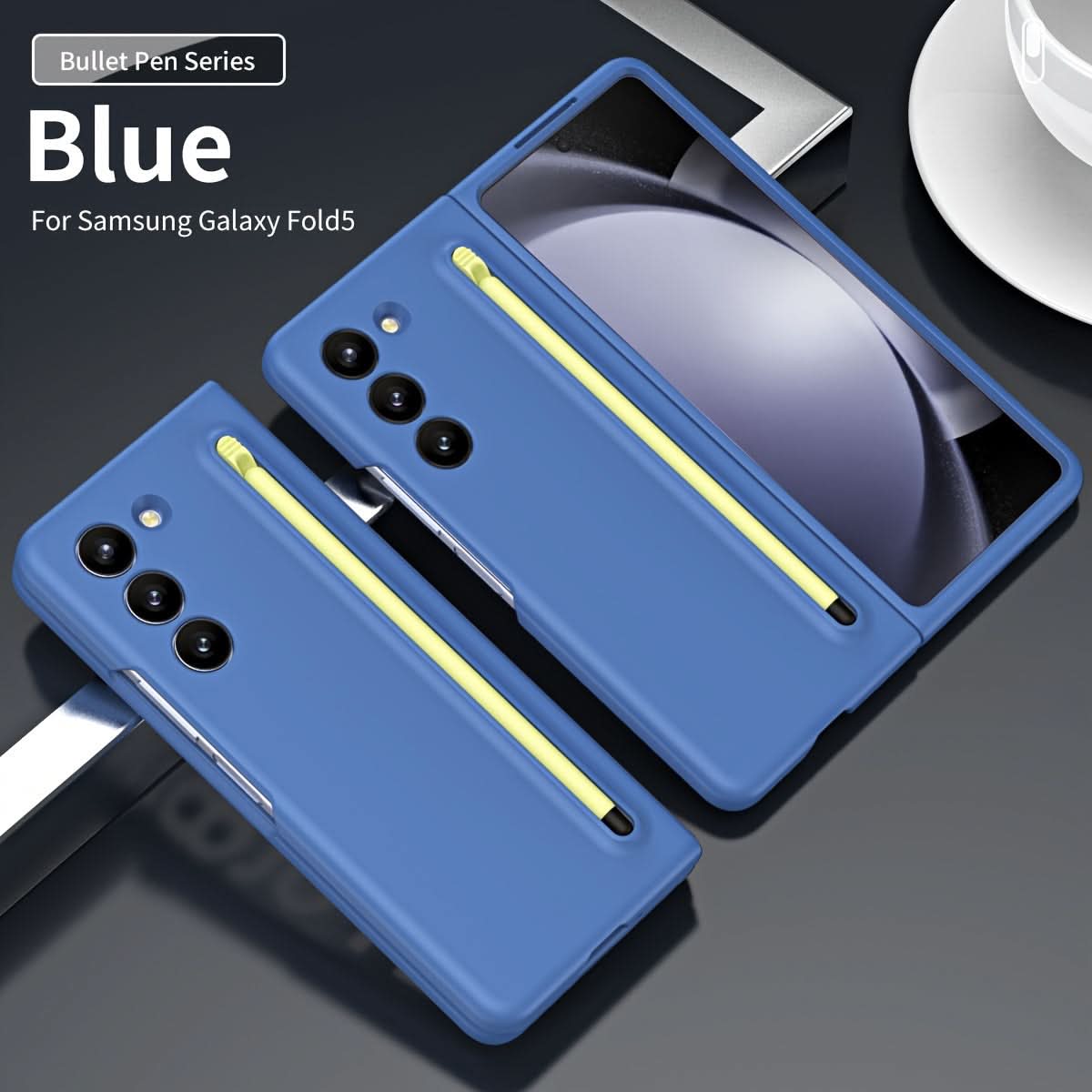 Samsung Galaxy Z Fold 5 Slim Case with Built-in S Pen Slot