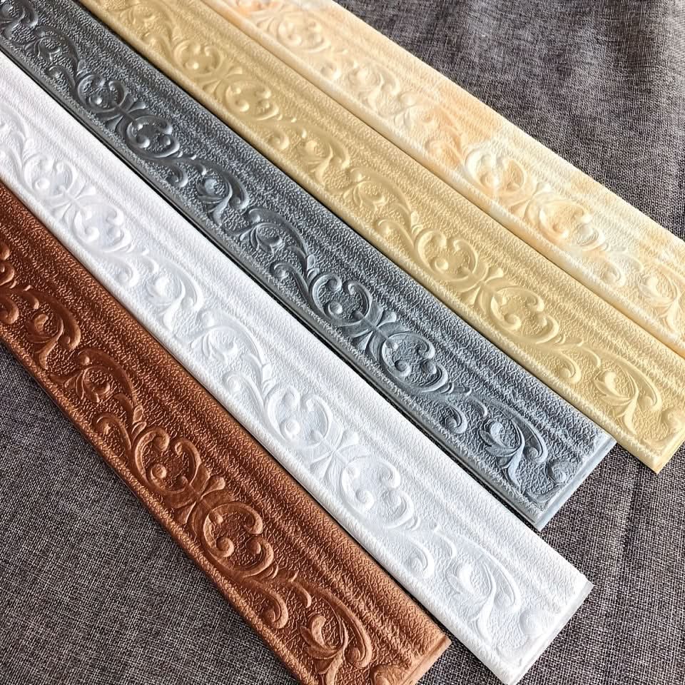 Cycleader 3D Vintage European Self-Adhesive Skirting Line
