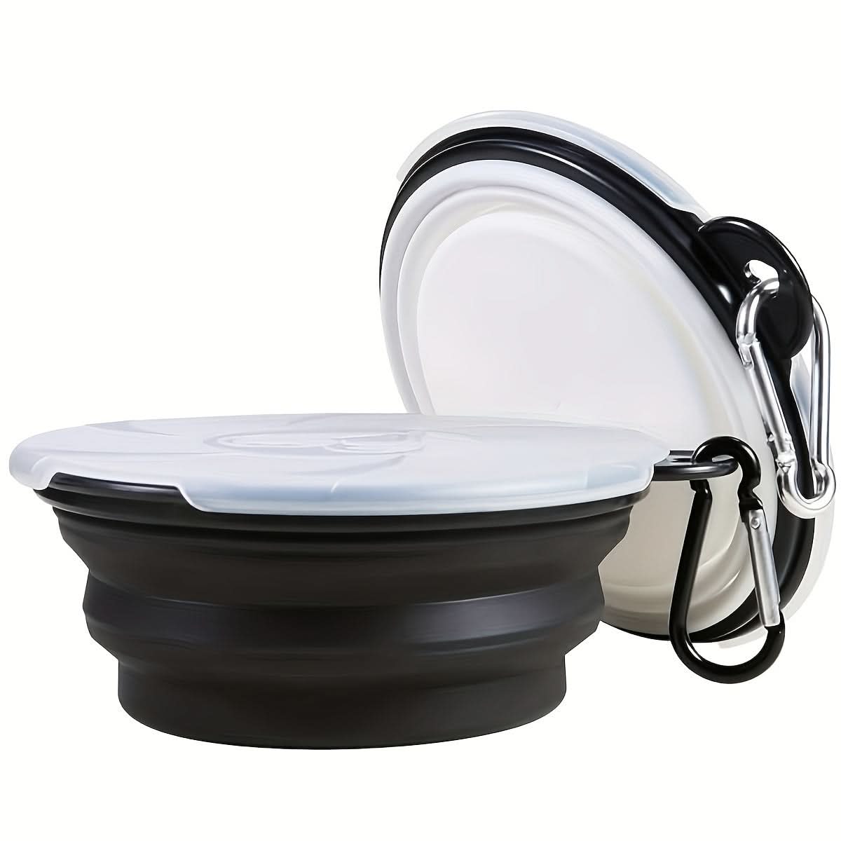 3-Pack Foldable Dog Travel Bowls