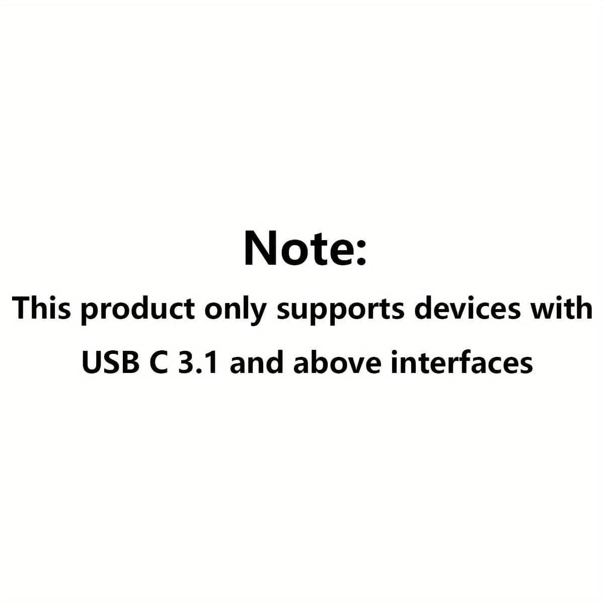 NADODO USB-C to HDTV Cable – 4K 30Hz, 6.6ft