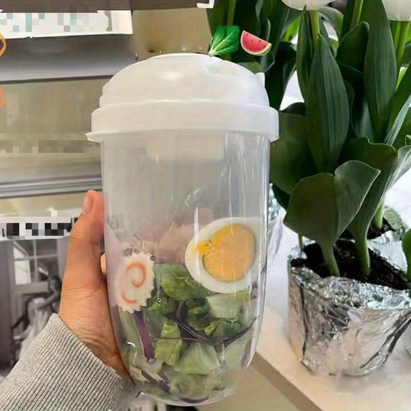 1000ml Salad Shaker Cup with Lid