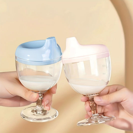 Break-Resistant Sippy Cups with Lid Leak-Proof & Reusable Plastic Drinkware