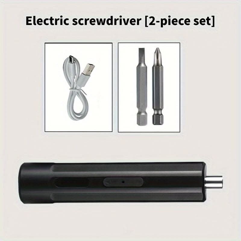 Cordless Electric Screwdriver 3.6V - USB Powered Mini Tool for Home Repairs