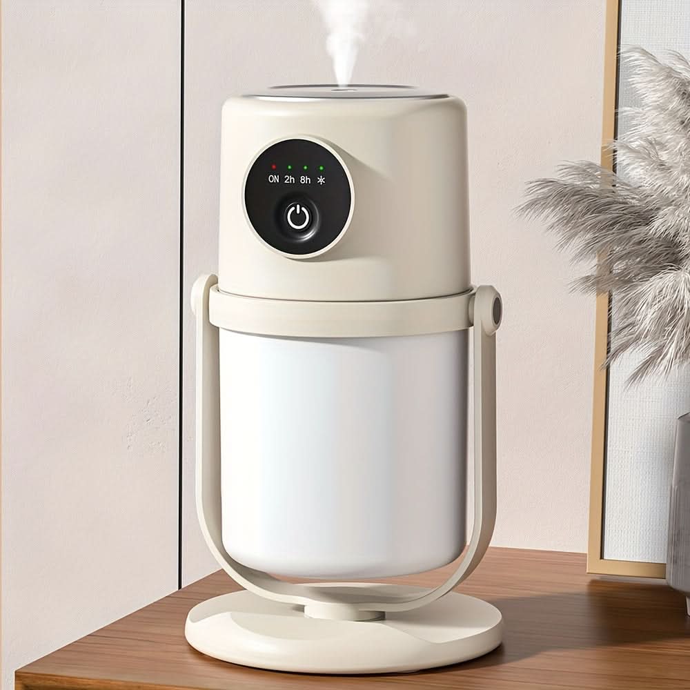 USB Portable Humidifier with Aromatherapy & Night Light – For Car & Home
