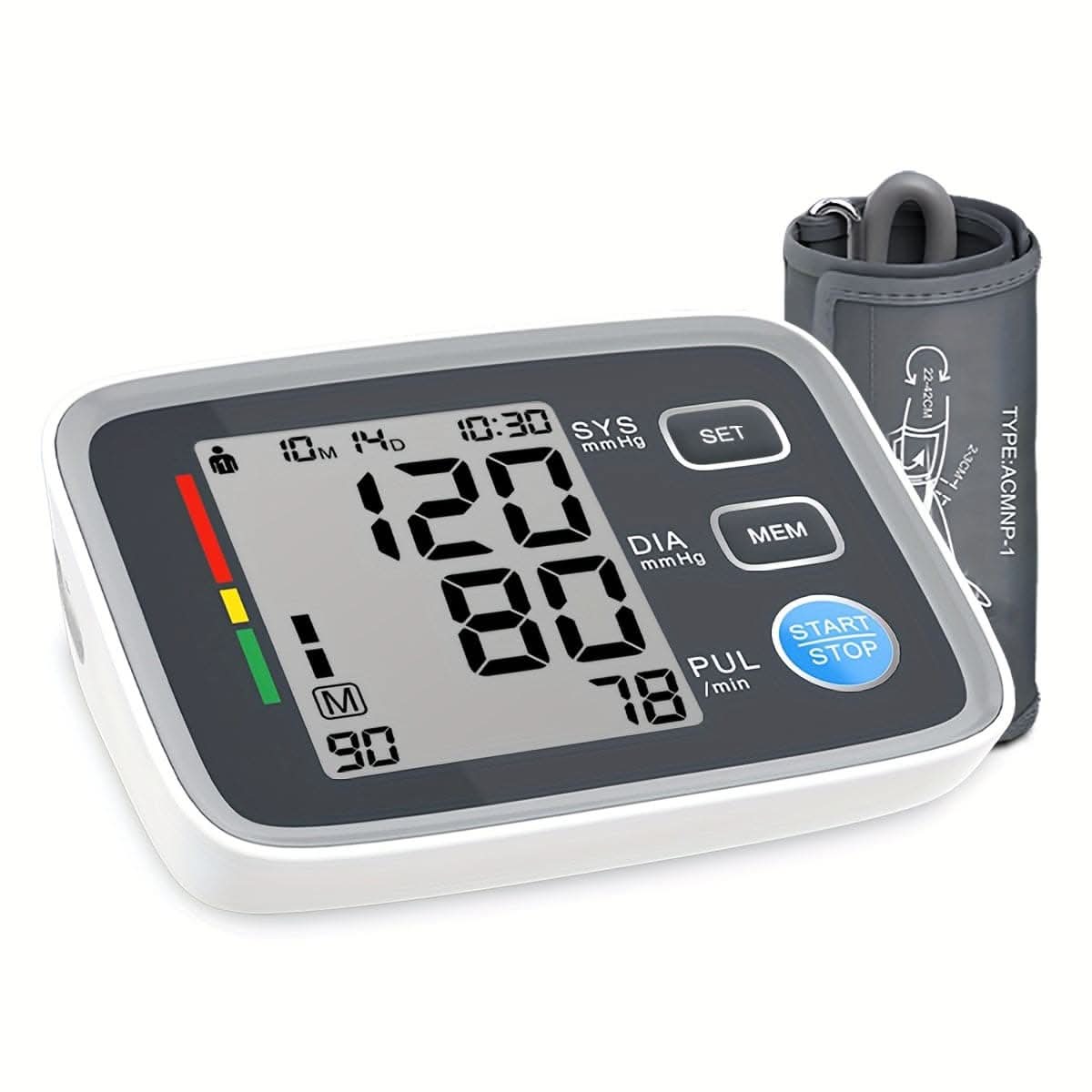 Automatic Upper Arm Blood Pressure Monitor