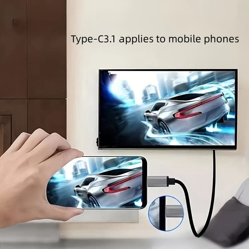 Type-C to HDMI 4K Cable – 2m Converter