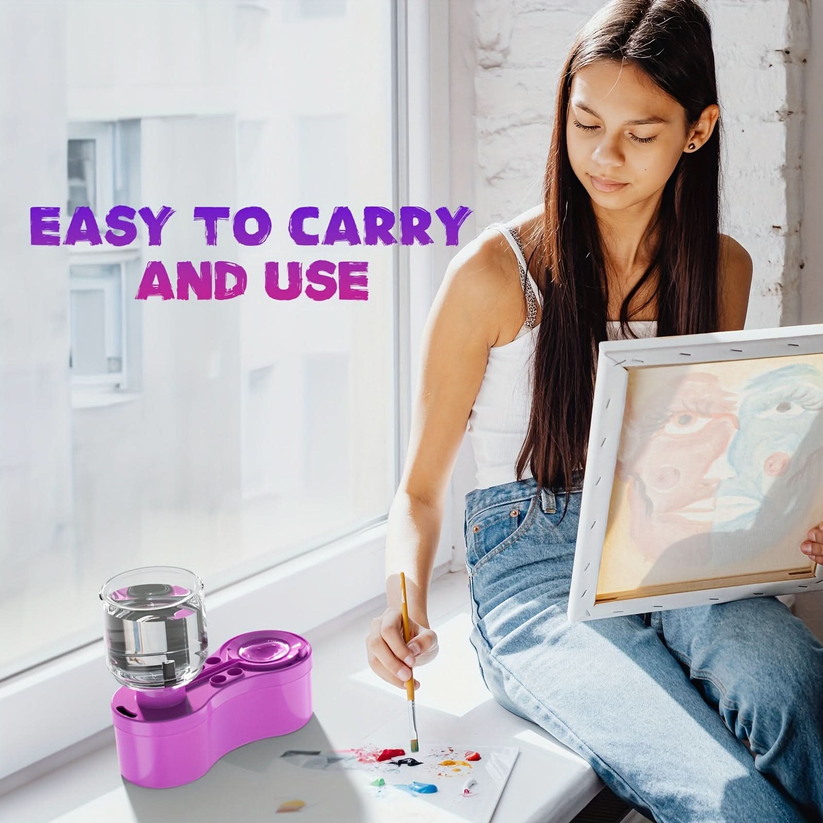 ProArt All-in-One Brush Cleaner Station