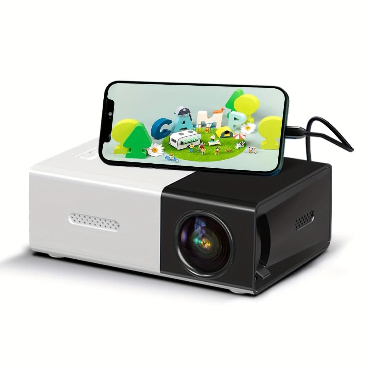 Portable Mini Projector for Home Theater Experience