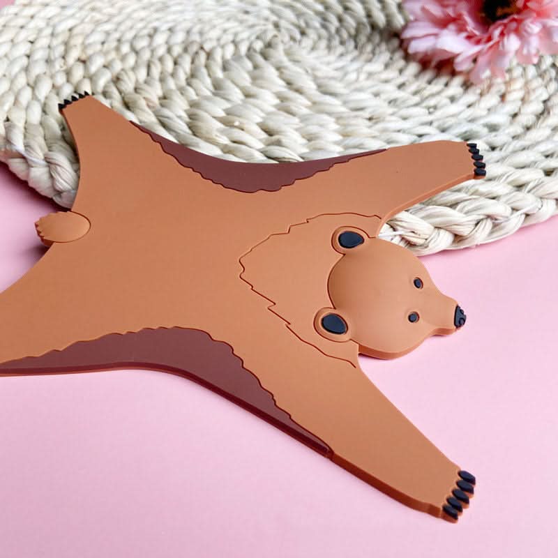Cute Cartoon Animal Silicone Heat-Resistant Coaster
