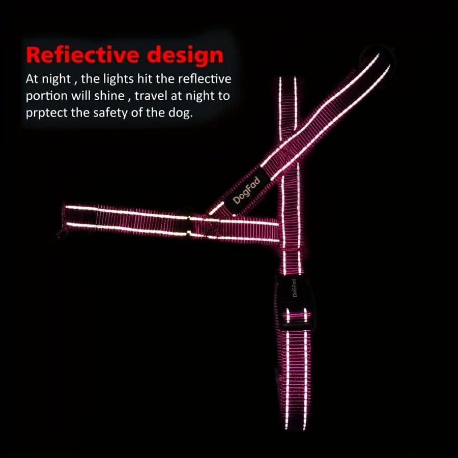 Reflective No-Pull Adjustable Dog Harness for All Sizes