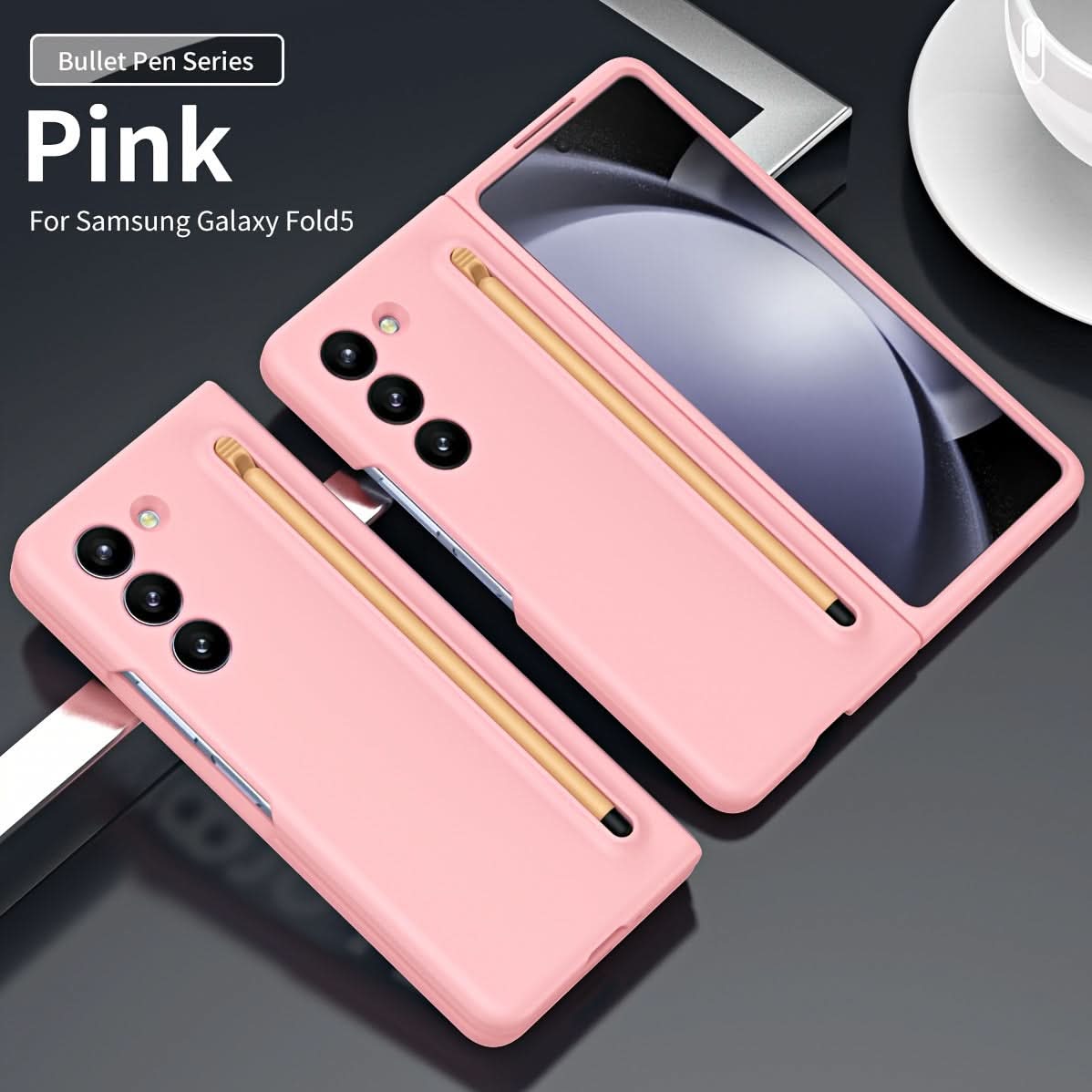 Samsung Galaxy Z Fold 5 Slim Case with Built-in S Pen Slot