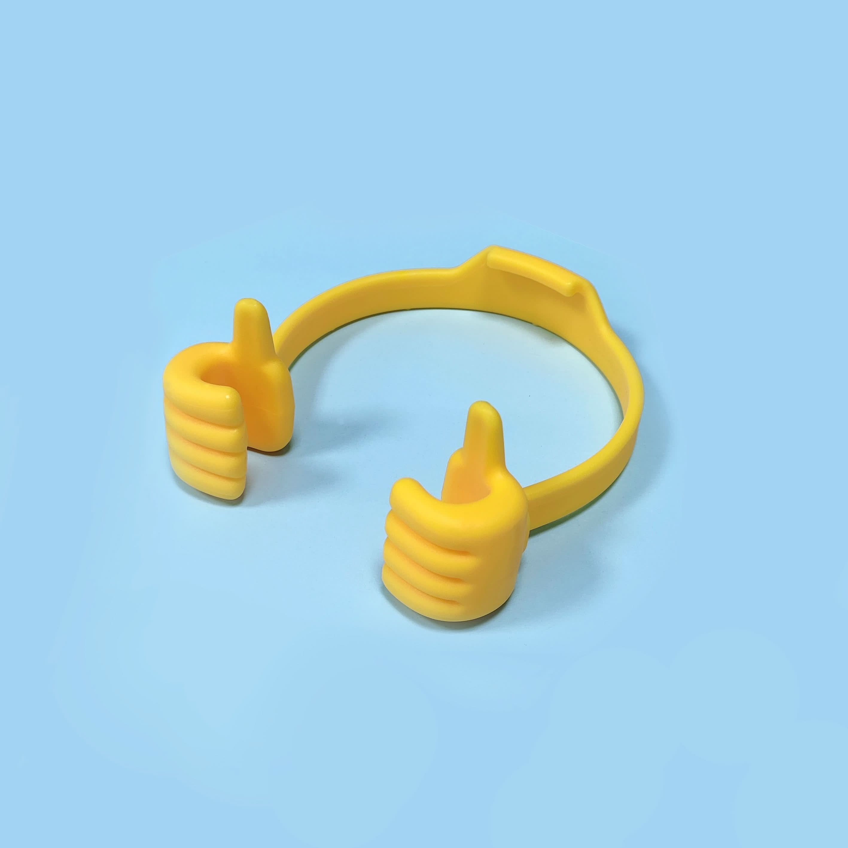Thumb Grip Mobile Phone Holder – Adjustable & Portable for All Smartphones