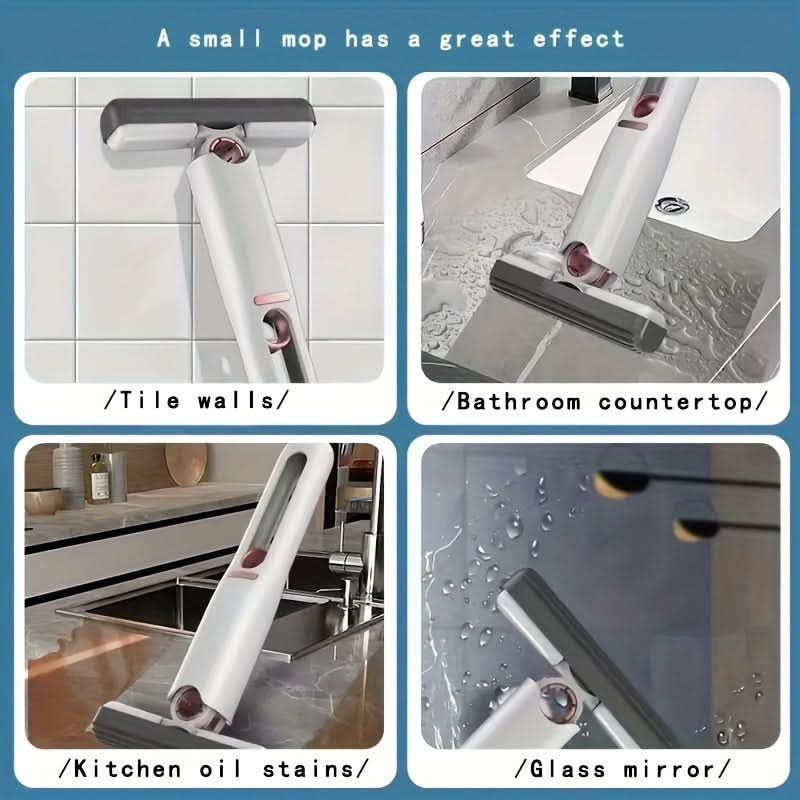 Mini Hand-Free Wash Mop for Windows & Desktops