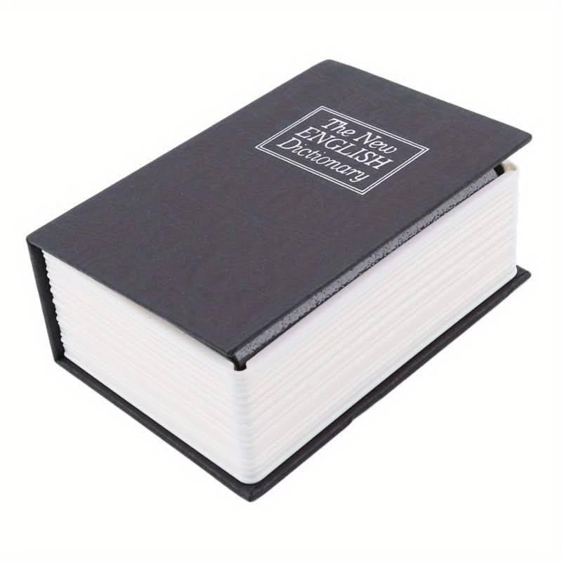 1pc Mini Book-Shaped Piggy Bank with Combination Lock