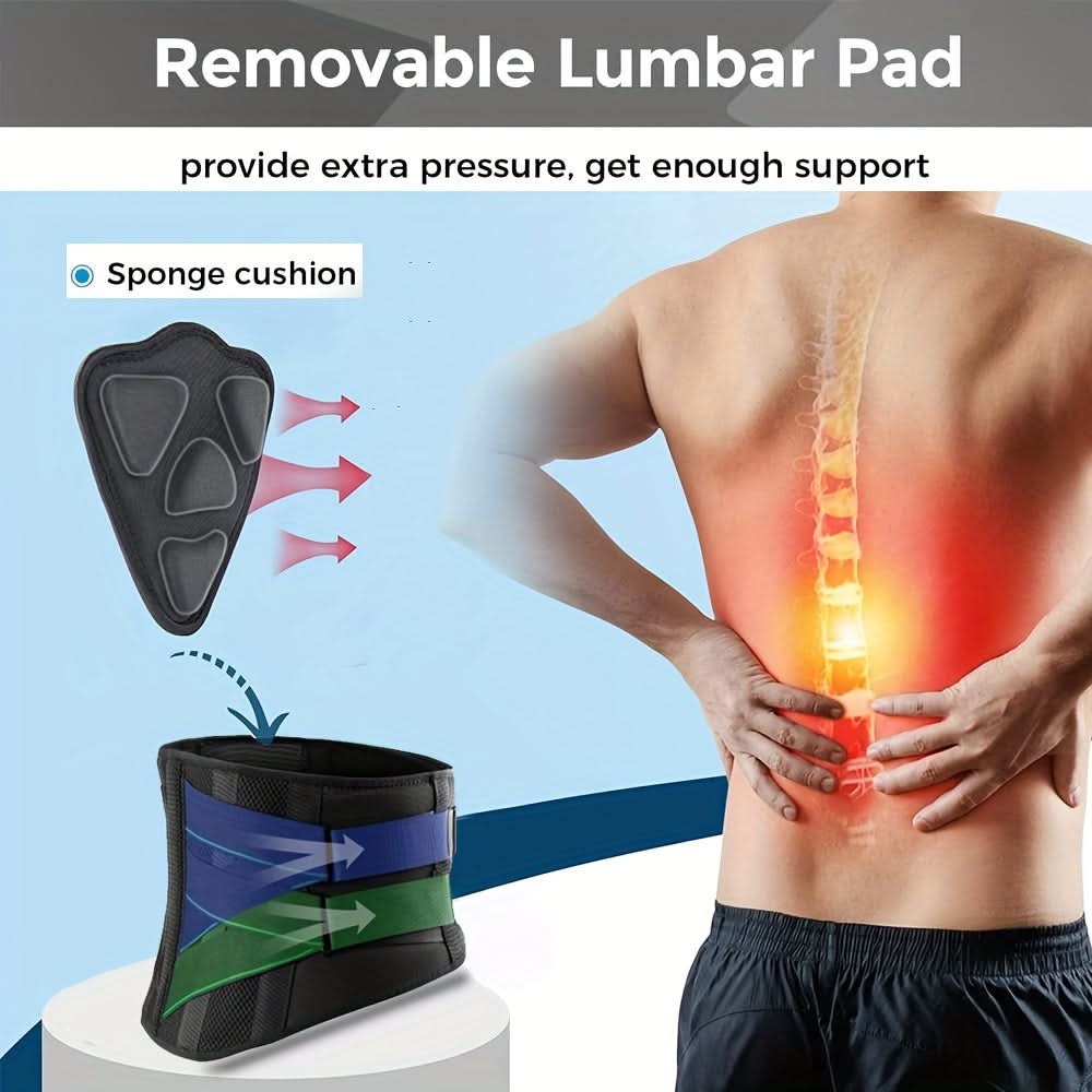 Adjustable Lumbar Support Back Brace Belt