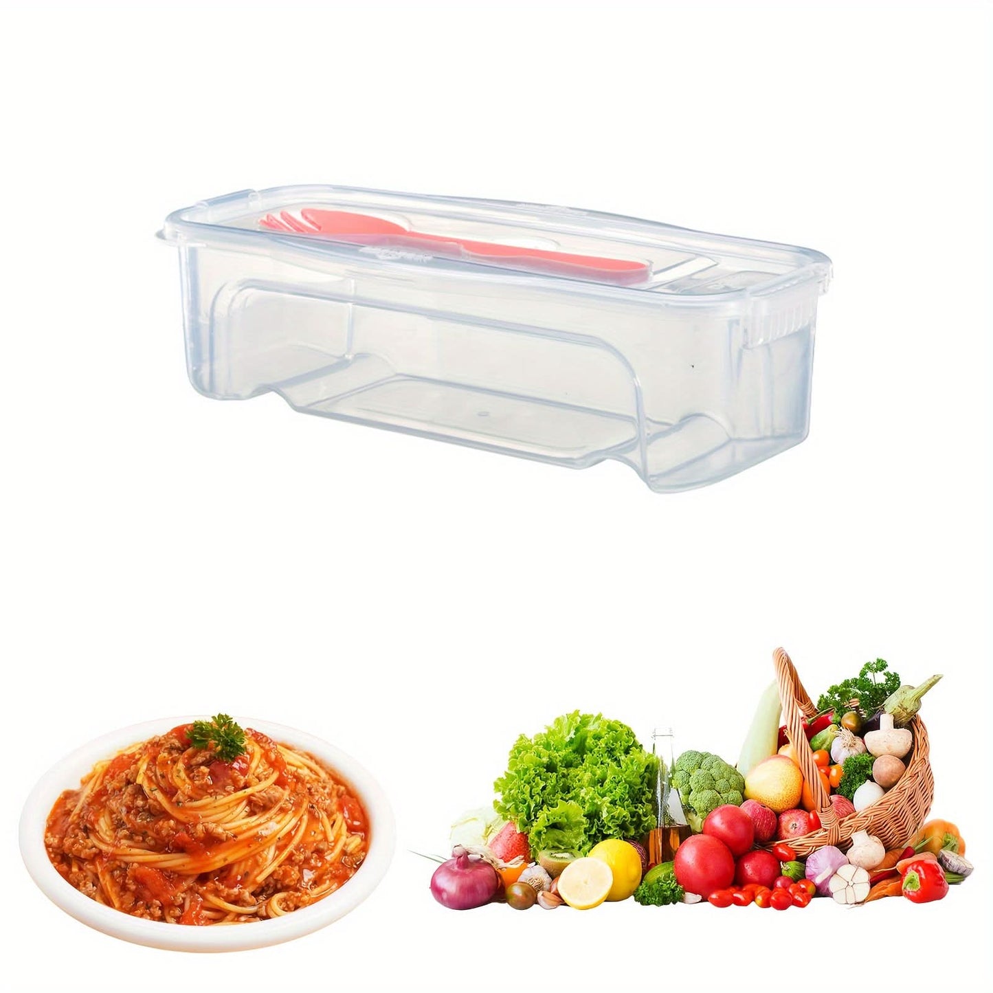 Microwave Pasta Cooker with Strainer Lid
