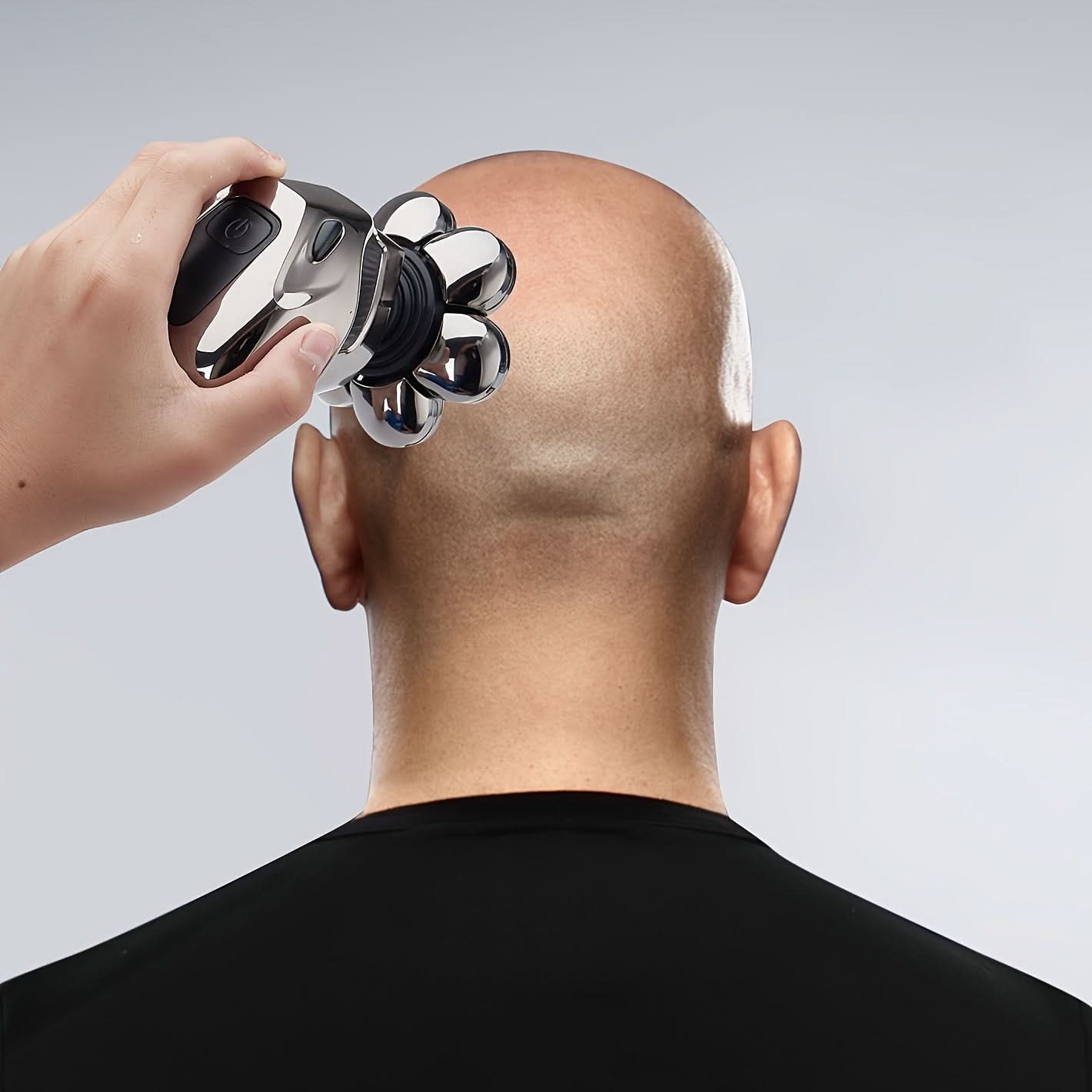 5-in-1 Rechargeable Electric Head Shaver for Men – Wet/Dry Bald Head Grooming Kit