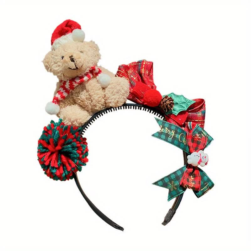 Teddy Bear Cartoon Hairband for Adults