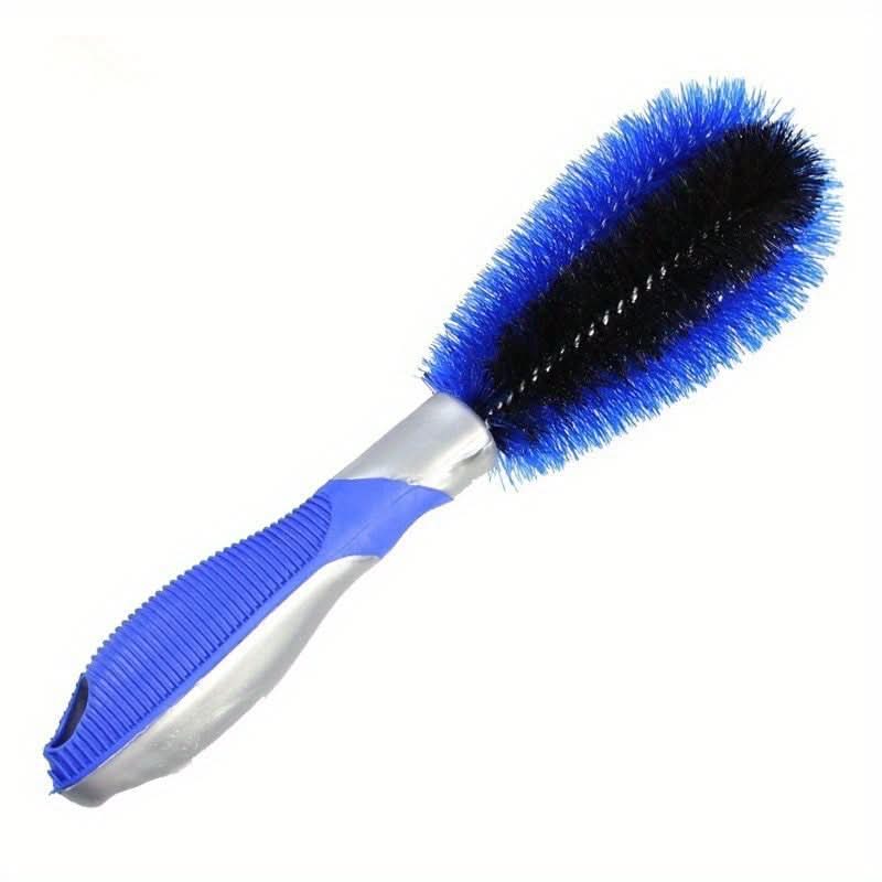 Multi-Surface Tire & Wheel Brush – Soft Grip, No Power Needed