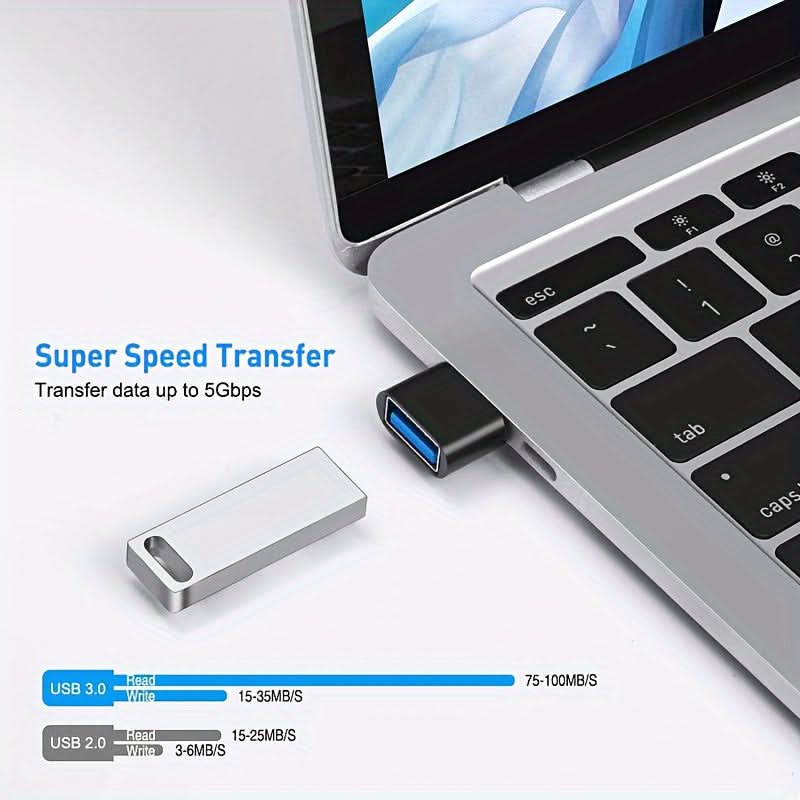 USB-C to USB 3.0 OTG Adapter – Fast Charging