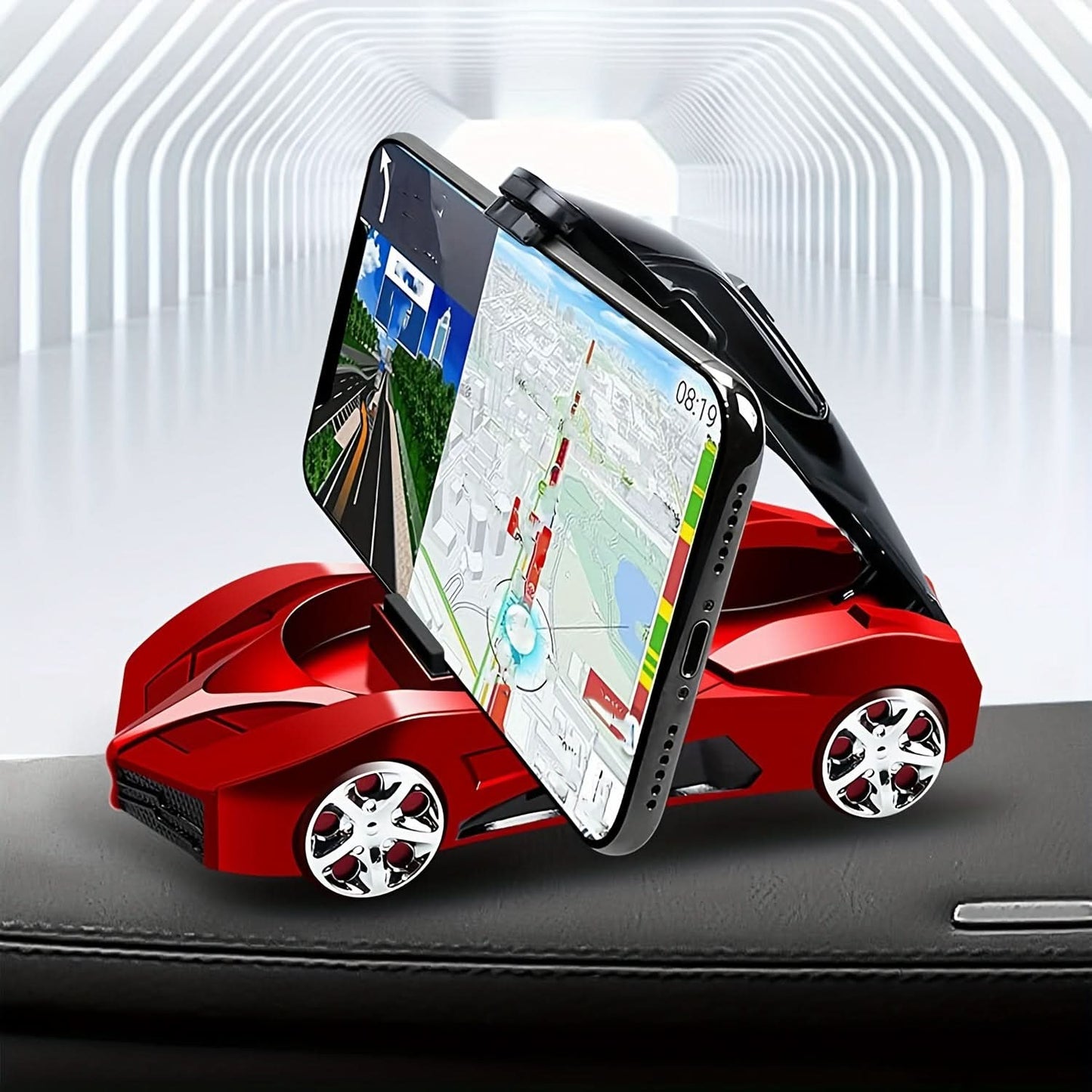 Rotatable Sports Car Model Phone Holder