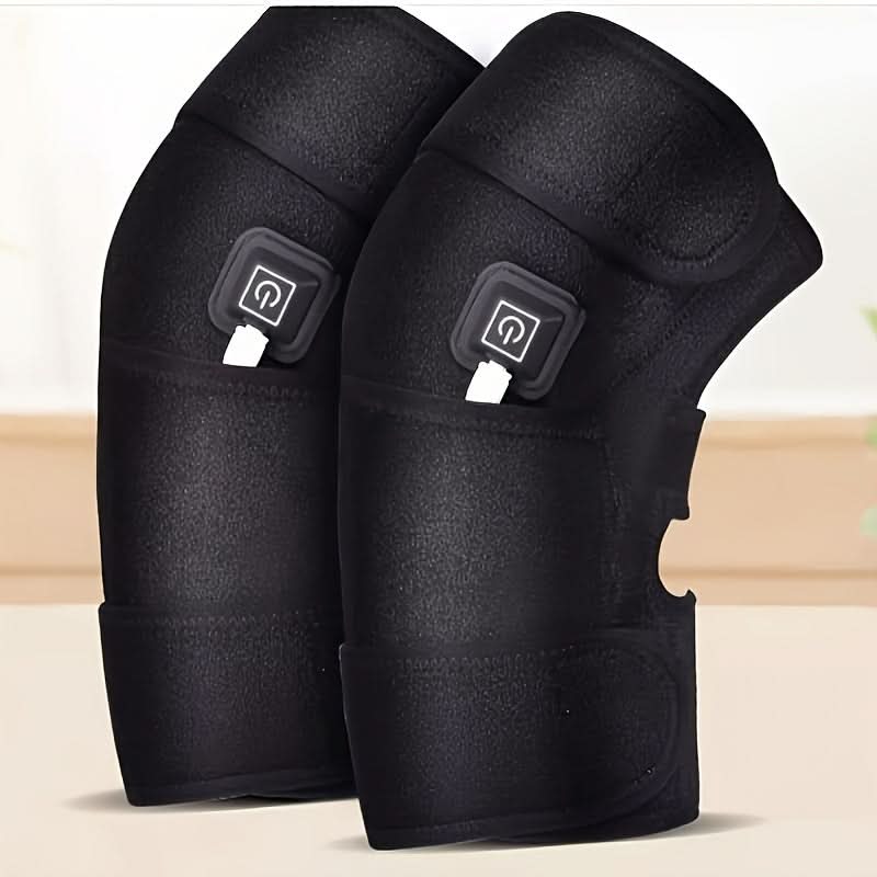 USB Powered Electric Heating Knee Pad for Pain Relief-1 Pair