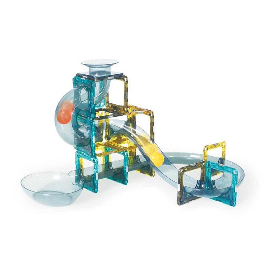 Magnetic Marble Roller 48 Pcs Building Blocks