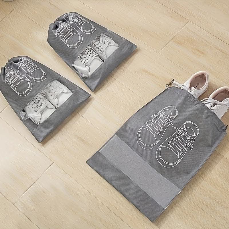 Travel Shoe Storage Bags – Mold Proof, Dustproof, Transparent & Portable