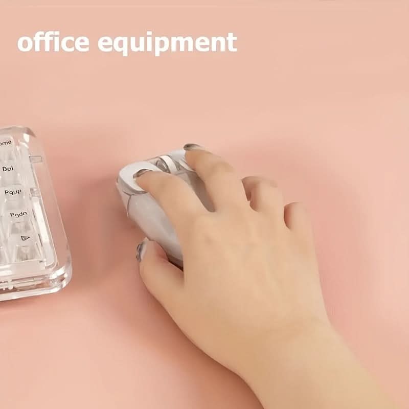 Transparent Wireless Mouse – 2.4G & Bluetooth