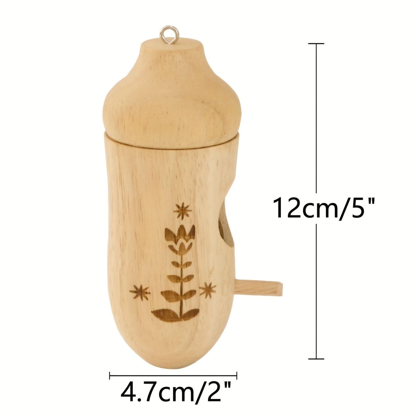 3pcs Wooden Hummingbird House Set