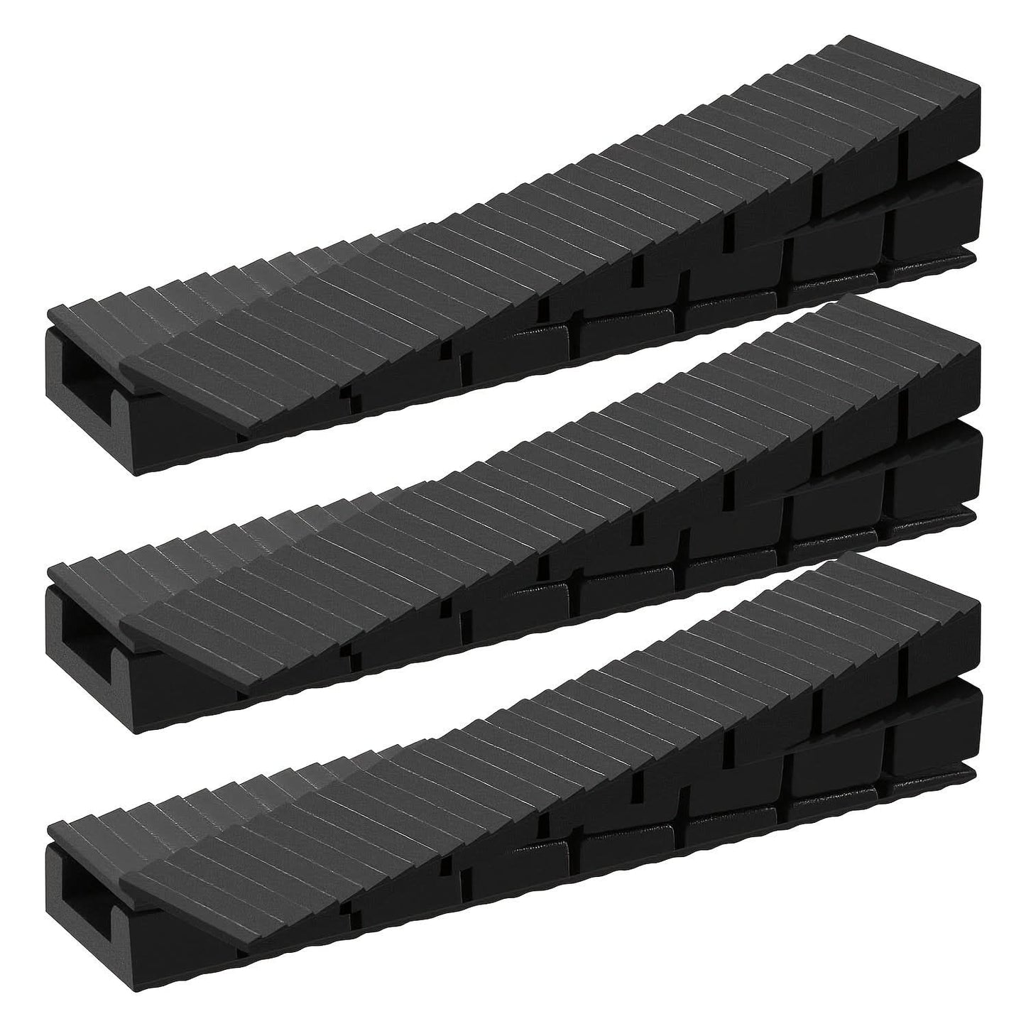 16-Pack Heavy-Duty Plastic Shims for Leveling