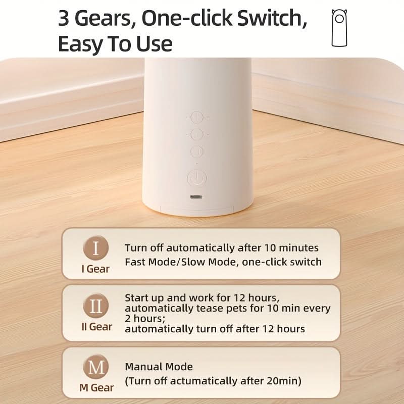 Interactive Smart Laser Toy for Cats & Dogs