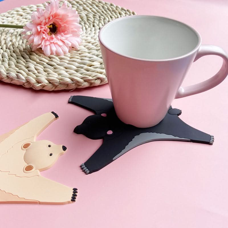 Cute Cartoon Animal Silicone Heat-Resistant Coaster