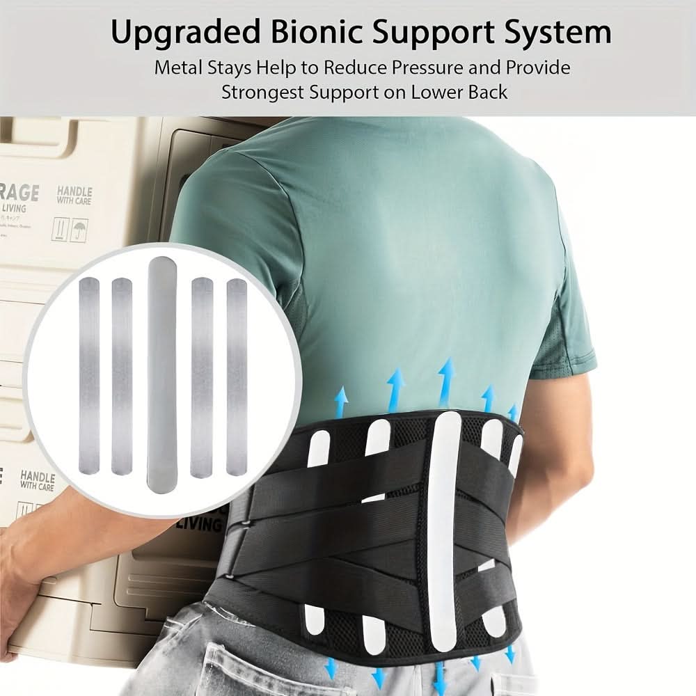 Adjustable Lumbar Support Back Brace Belt