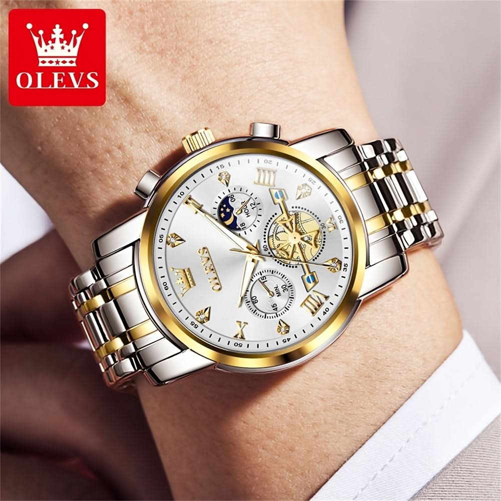 Men's Square Fashion Watch for Everyday Wear