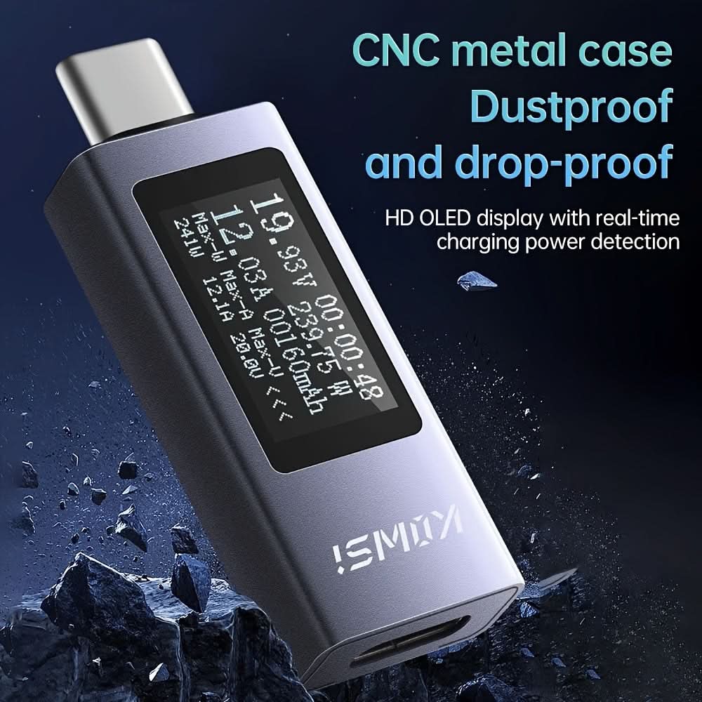 USB-C Voltage & Current Tester